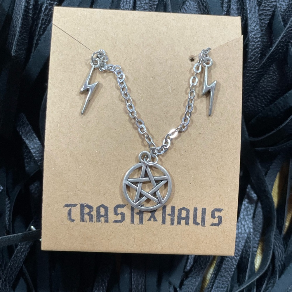 Electric Pentacle Necklace